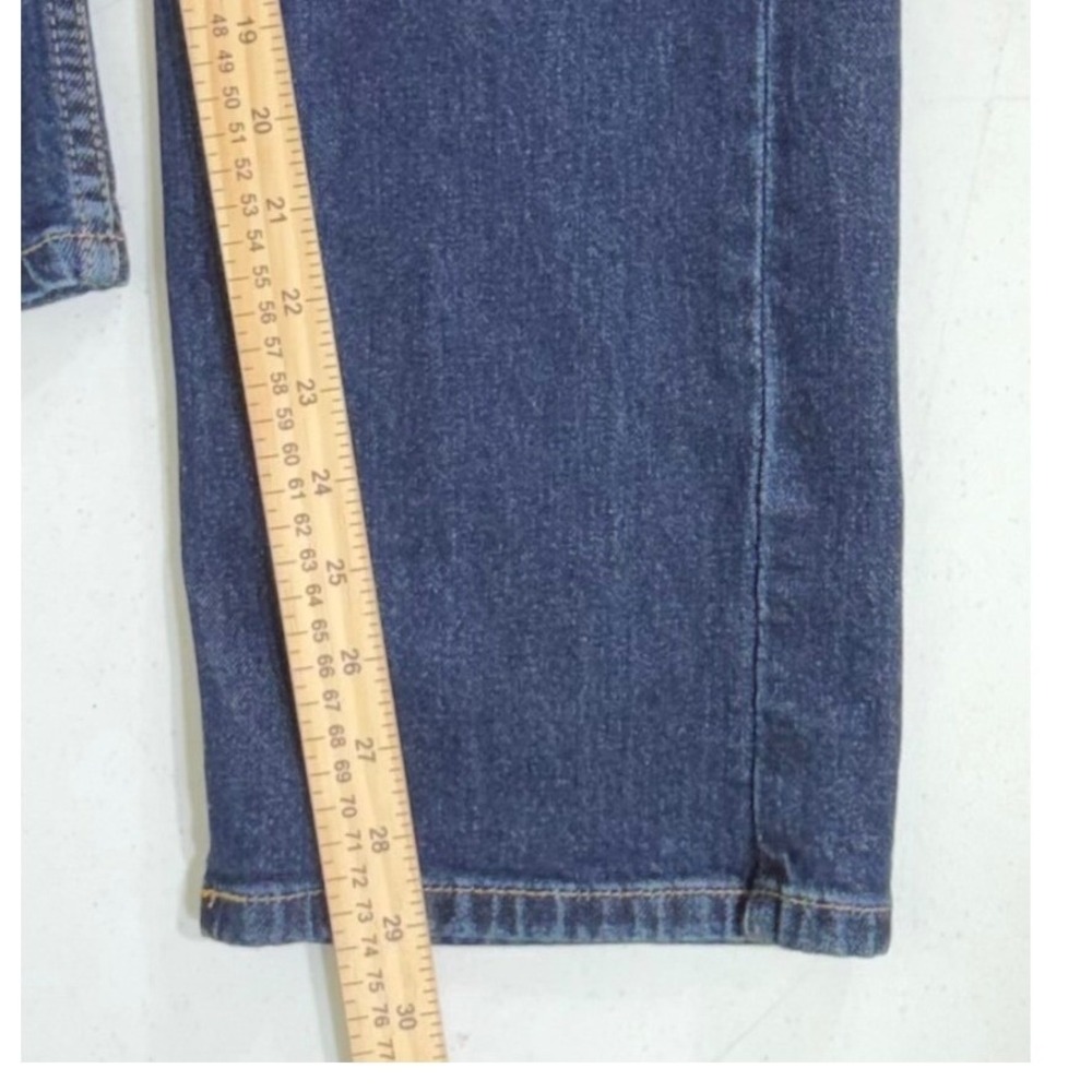 Levis 514 Straight Fit Mens Jeans 35x30 Dark Wash Indigo Blue Denim Classic - Picture 5 of 10